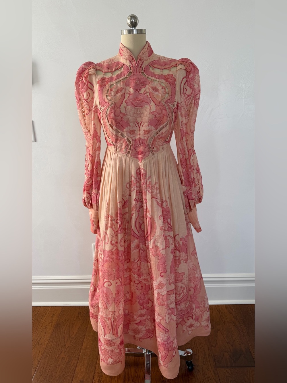 Zimmermann concert poppy dress in size 3